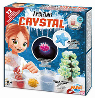 Eksperymenty dla dzieci Niesamowite kryształy - 12 eksperymentów 2165 Buki