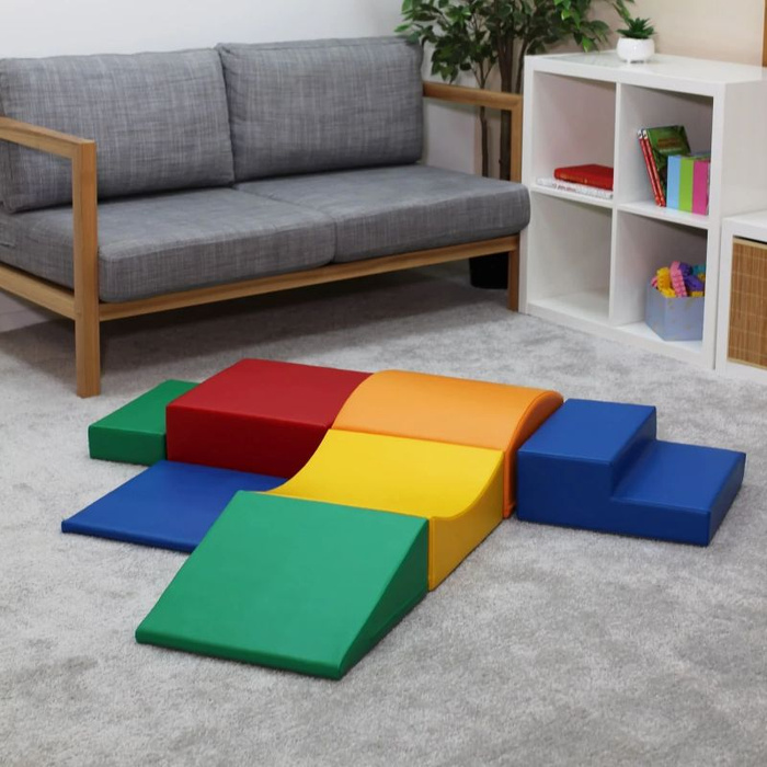 Klocki piankowe IGLU Soft Play Little Crawler wielokolorowy SET_07(S)_01 domowy plac zabaw