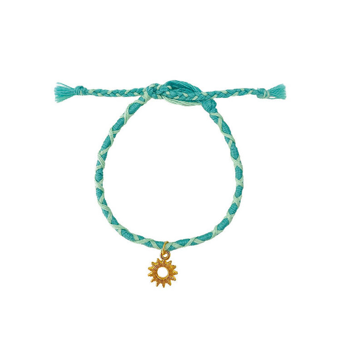 Zestaw kreatywny do tworzenia biżuterii Tęczowe bransoletki 30 szt. J09134 Janod