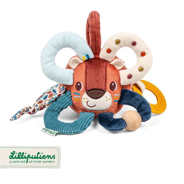 Piłeczka aktywizująca wielofunkcyjna Lew Jack Lilliputiens 83632