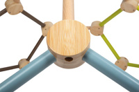 Drewniana kopuła do wspinaczki Przygoda Small Foot 12487 zabawy ruchowe i rozwojowe