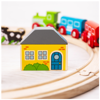 Moja pierwsza kolejka drewniana, BJT010-Bigjigs Rail