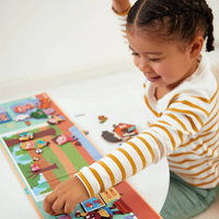 Magnetyczna rozkładana układanka Zwierzęta domowe Magneti'stories J05457 Janod