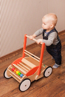 Jeździk, pchacz, wózek dla lalek, "Pomarańcza", 73130-Bajo, chodziki dla dziecka