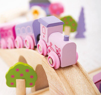 Kolejka drewniana dla dziewczynki, BJT022-Bigjigs Rail