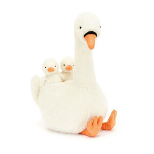 Łabędź z Maleństwami 39 cm Jellycat maskotki FEA2S