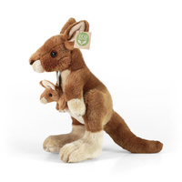 Pluszowy kangur z dzieckiem 27 cm Rappa 960534