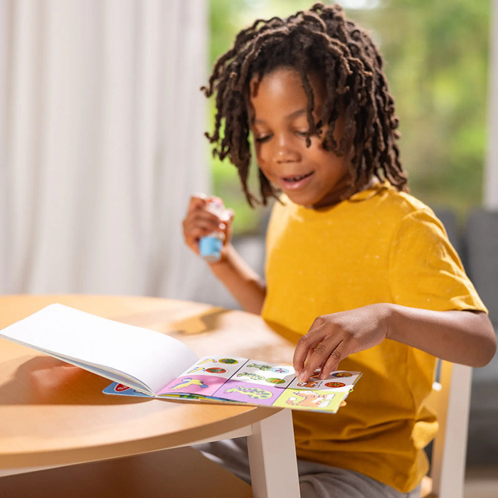 Sticker Wow stempel z naklejkami Tygrys 32014 Melissa & Doug książeczka z naklejkami