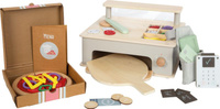 Duży zestaw kuchenny dla dzieci do robienia pizzy z piecykiem Small Foot 12696