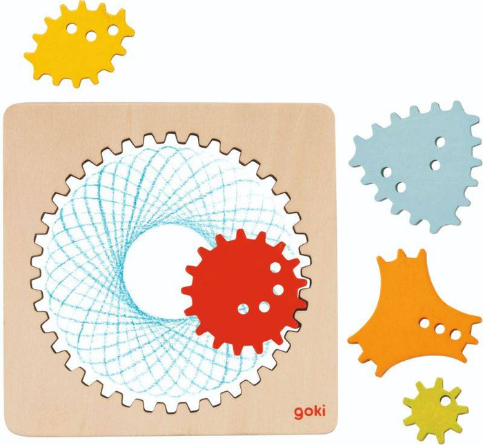 Zestaw kreatywny Spirograf 58440- Goki
