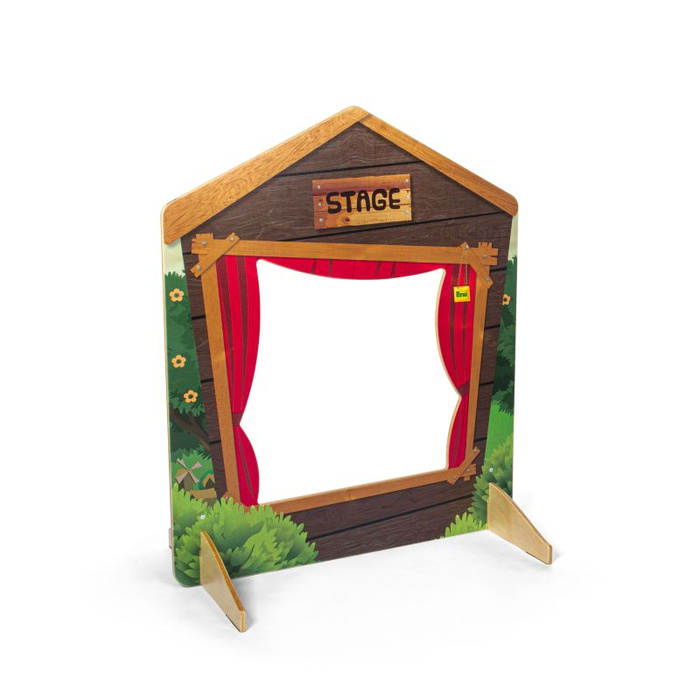 Drewniany teatrzyk scenka do odgrywania ról Erzi 51218