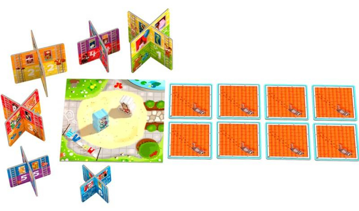 Moja Pierwsza Gra Rhino Hero Junior HB306193-Haba, gry zręcznościowe