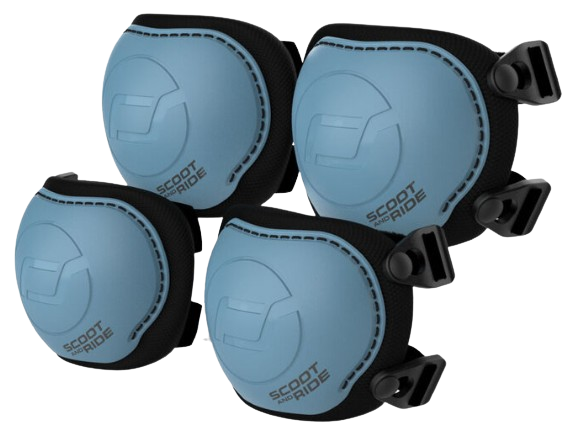 OUTLET SCOOTANDRIDE Zestaw ochraniaczy dla dzieci XXS Steel