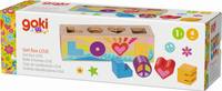 Drewniany sorter kształtów Love Goki 58309