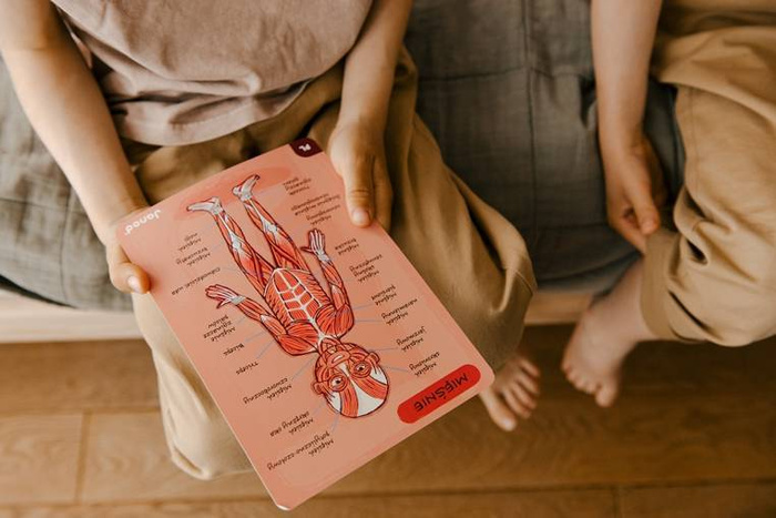 Edukacyjna układanka magnetyczna, "Anatomia człowieka", J05491-Janod, układanki dla dzieci