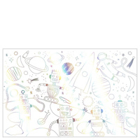 Plakaty-kolorowanki Kosmos M206587-Meri Meri, zabawki plastyczne