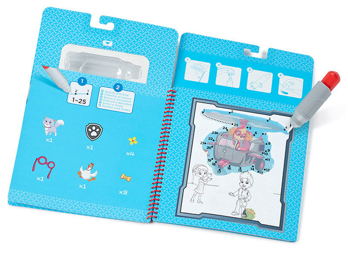 Kolorowanka wodna Psi Patrol Water Wow! - Skye Melissa and Doug 33250