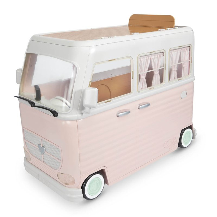 Kamper kempingowy z wyposażeniem dla lalek 55 elementów Country Cruising Camper Set Our Generation BD35163Z