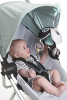 Czarno-biała Karuzela podróżna kompaktowa Pack&Go Magiczna Kraina Tiny Love TL1116800458