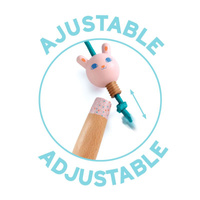 Skakanka dla dzieci regulowana z drewnanymi rączkami Lea Djeco DJ02020