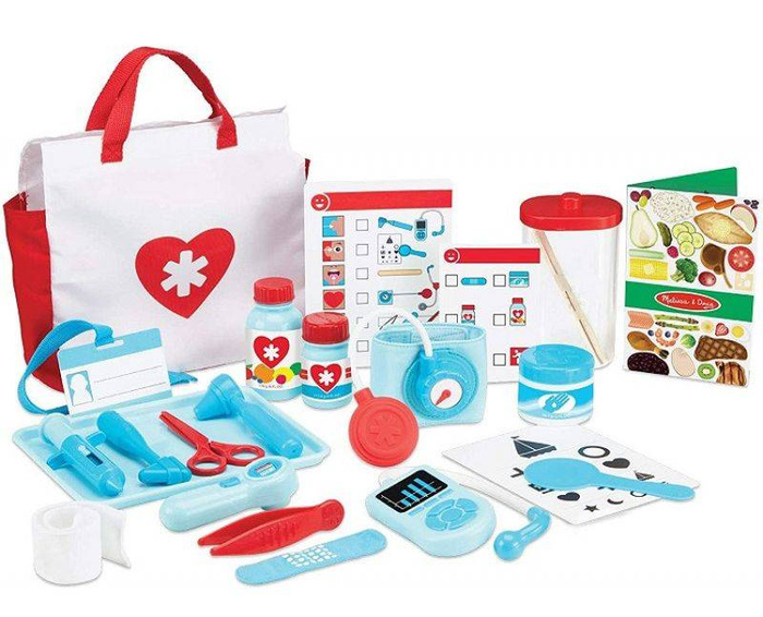 Zestaw lekarski w torbie Get Well Doctor's Kit 18569-Melissa & Doug, mały lekarz