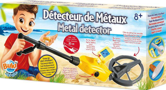 Nauka i zabawa dla dzieci Wykrywacz metali KT7020D Buki