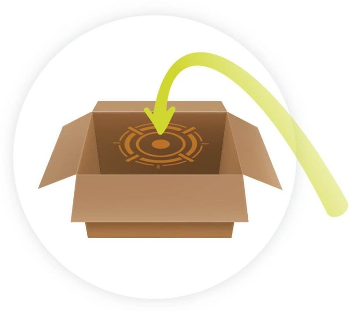 Latająca piłka do zabawy dla dzieci LED USB Buki SP006