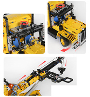 Klocki konstrukcyjne Mould King 17011 Holownik ciężarowy zabawka budowlana 1277 elementów