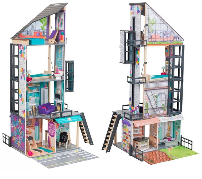 Domek dla lalek Wieżowiec Bianka City Life KK65989- KidKraft, dla dziewczynek