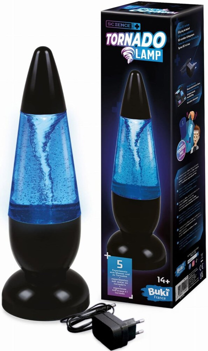 Lampa tornado z doświadczeniami dla dzieci Buki SP004