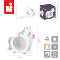 Skarbonka dla dzieci w kształcie jednorożca drewniana Janod J04655