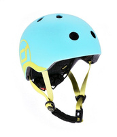 SCOOTANDRIDE Kask XXS-S dla dzieci 1-5 lat Blueberry lampka LED 96388