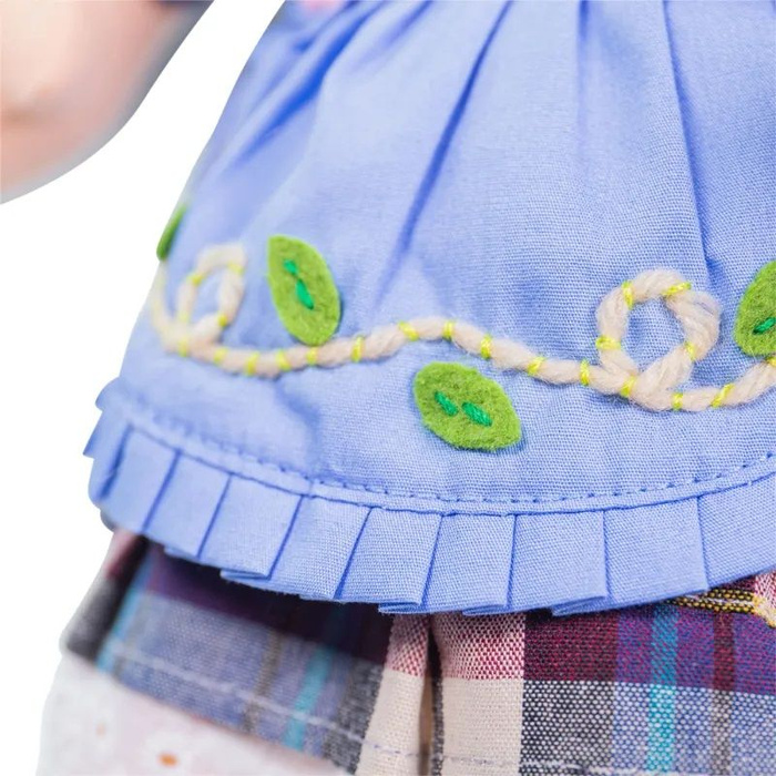 Szmaciana laleczka dla dzieci Karolina 34 cm Bigjigs BJD016