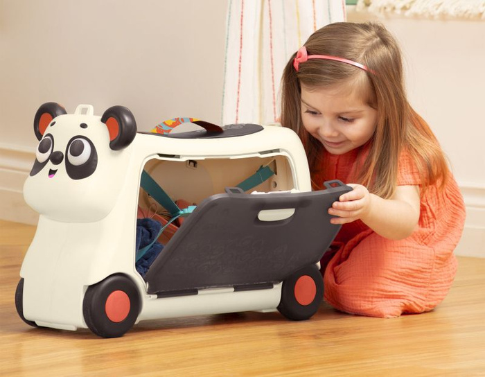 Jeździk walizka Gogo Ride-On Panda B.Toys LB1862 mały podróżnik