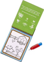 Wodna kolorowanka Water Wow Na farmie 19232-Melissa & Doug, książeczki wielokrotnego użytku