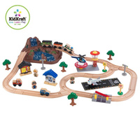 W górach - kolejka dla dziecka, KK17826- KidKraft, kolejki drewniane