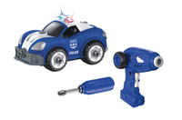 Wóz policyjny do skręcania zdalnie sterowany 9023 Buki pojazdy dla dzieci