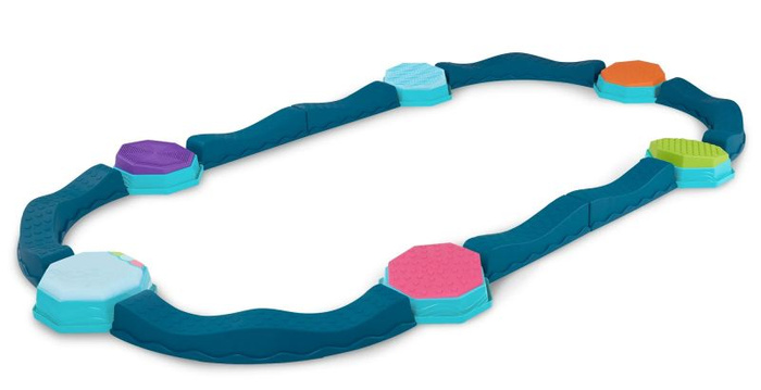 Muzyczna ścieżka sensoryczna dla dzieci 14 modułów Balance & Groove B.Toys BX2473Z