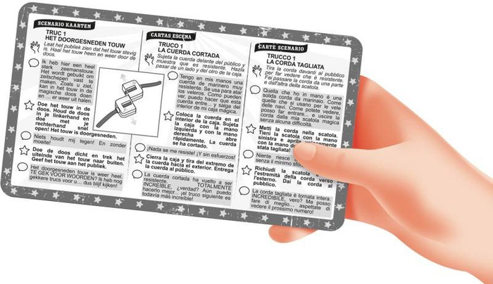 Zestaw magiczny MAGIC SHOW 6060-Buki, nauka i zabawa dla dzieci