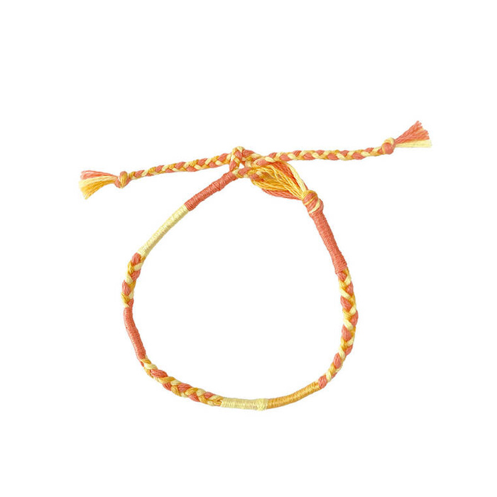 Zestaw kreatywny do tworzenia biżuterii Tęczowe bransoletki 30 szt. J09134 Janod