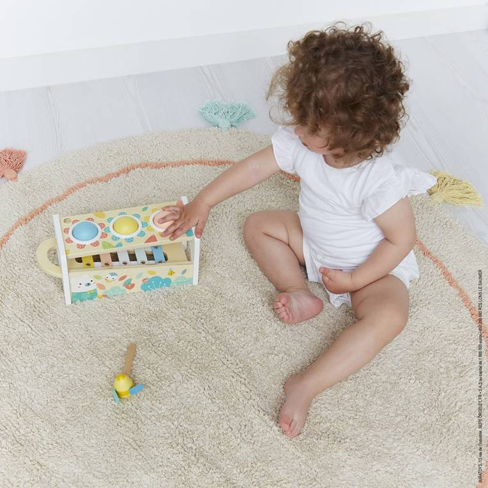 Drewniane cymbałki z kulodromem Pure, Janod J05155