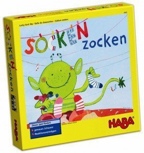Gra zręcznościowa Skarpetkowy potwór Haba, zabawy edukacyjne