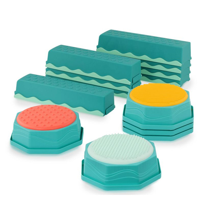 Kombinacyjna ścieżka sensoryczna Zestaw 13 el. Balance & Build B.Toys BX2591Z