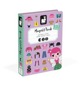 Puzzle magnetyczne dla dzieci modnisia J02718-Janod, układanka magnetyczna