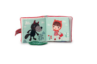 Miękka książeczka aktywizująca z mini gryzakiem Czerwony Kapturek 83495 LILLIPUTIENS