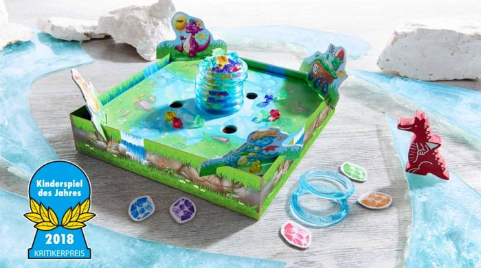 Gra zręcznościowa Oddech Smoka HB303586-Haba, gratka dla trzylatka