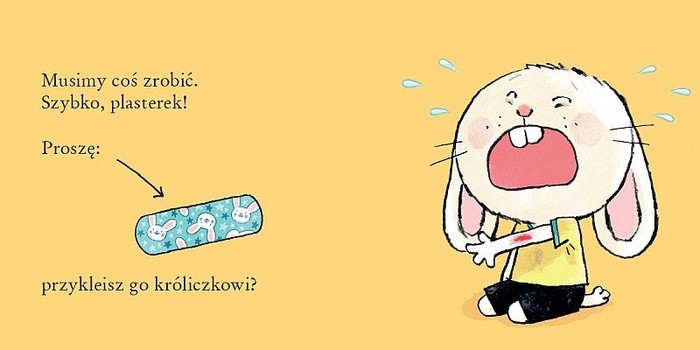 Nie płacz, króliczku. Wydawnictwo Dwie Siostry, książki dla dzieci
