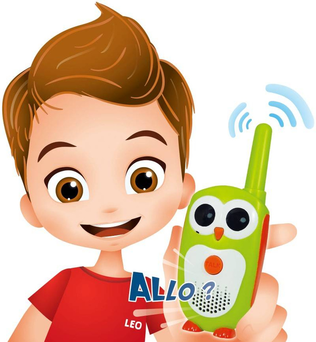 Nauka i zabawa dla dzieci Walkie-Talkie Junior zasięg 2 km TW03 Buki
