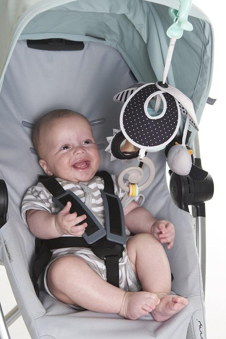 Czarno-biała Karuzela podróżna kompaktowa Pack&Go Magiczna Kraina Tiny Love TL1116800458