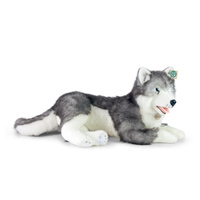 Pluszowy Husky 60 cm Rappa 241138 ekologiczna Maskotka przyjazna środowisku